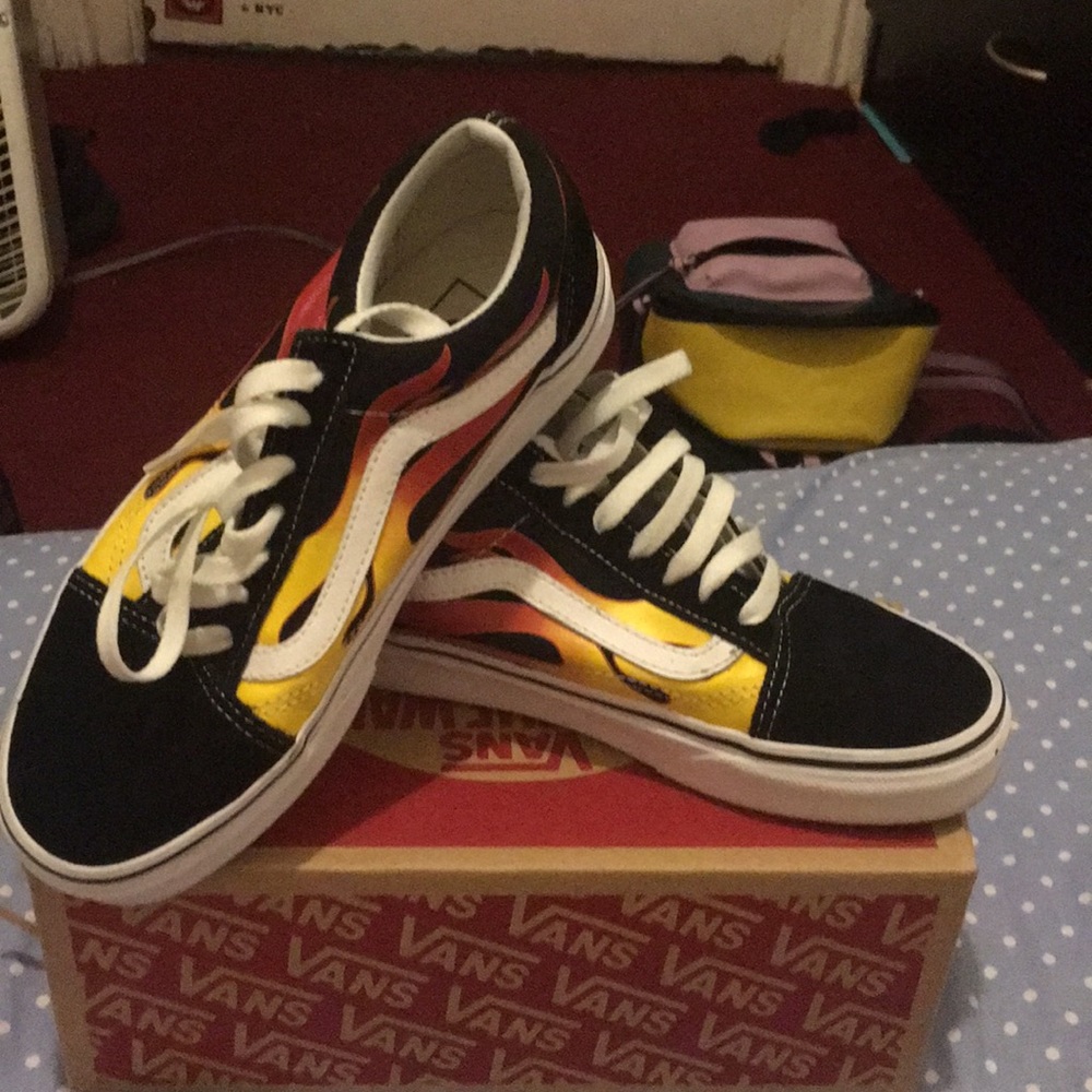 Vans Flames low cut shoes